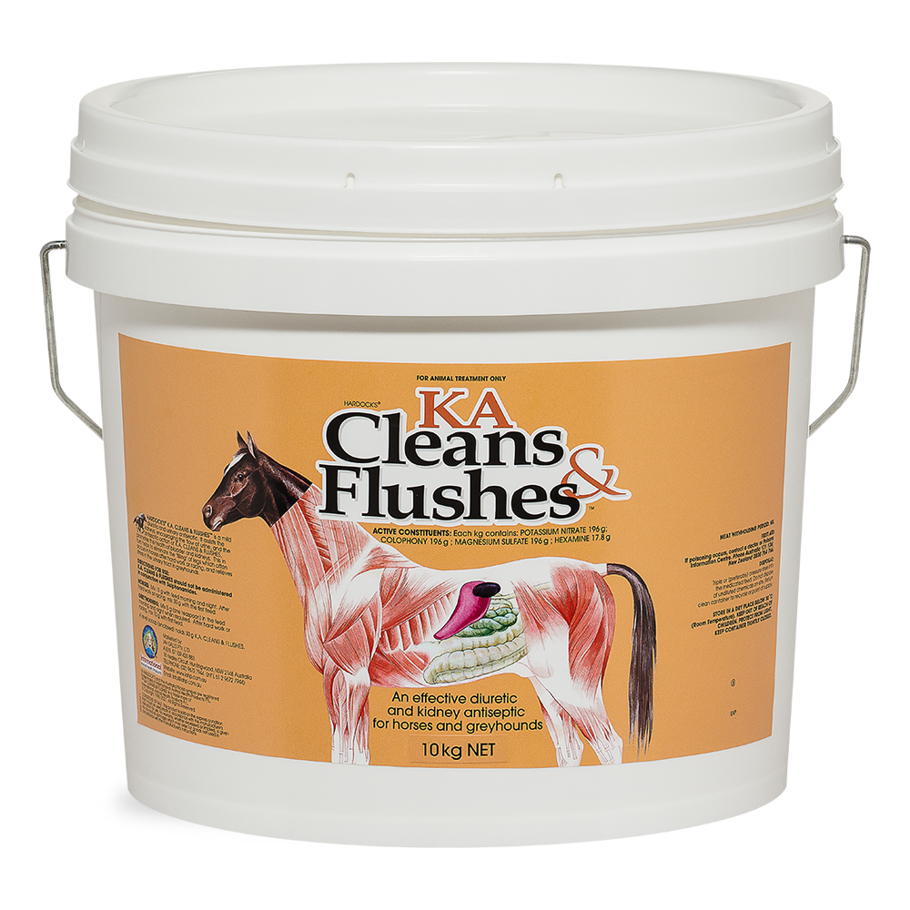 KA-Cleans-and-Flushes Horse Supplement Diuretic, Kidney in 10kg Bucket